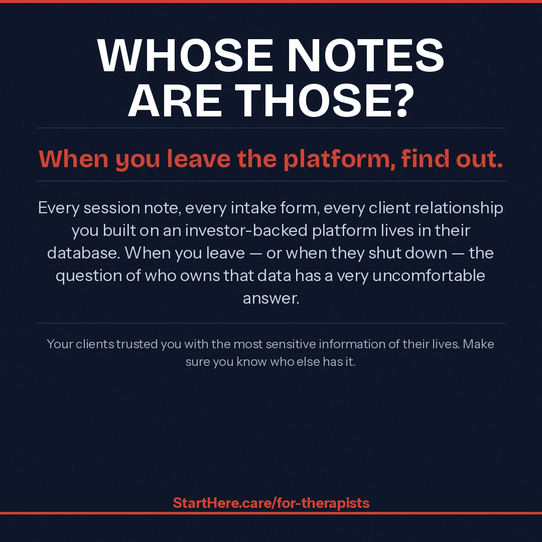 Whose notes are those? When you leave the platform, find out.