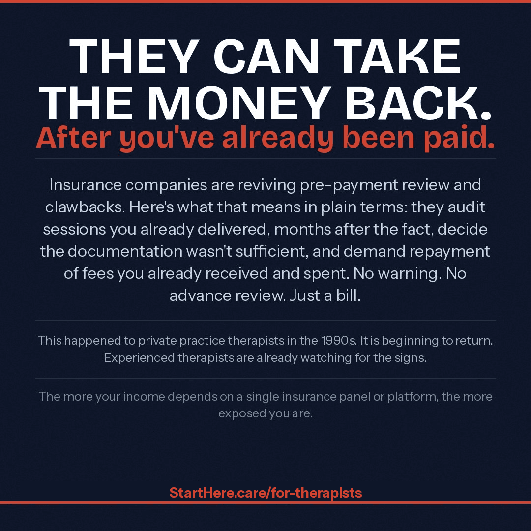 They can take the money back. After you've already been paid.