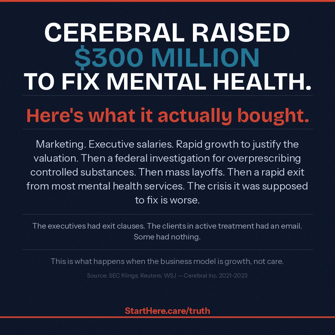 Cerebral raised $300 million to fix mental health. Here's what it bought.