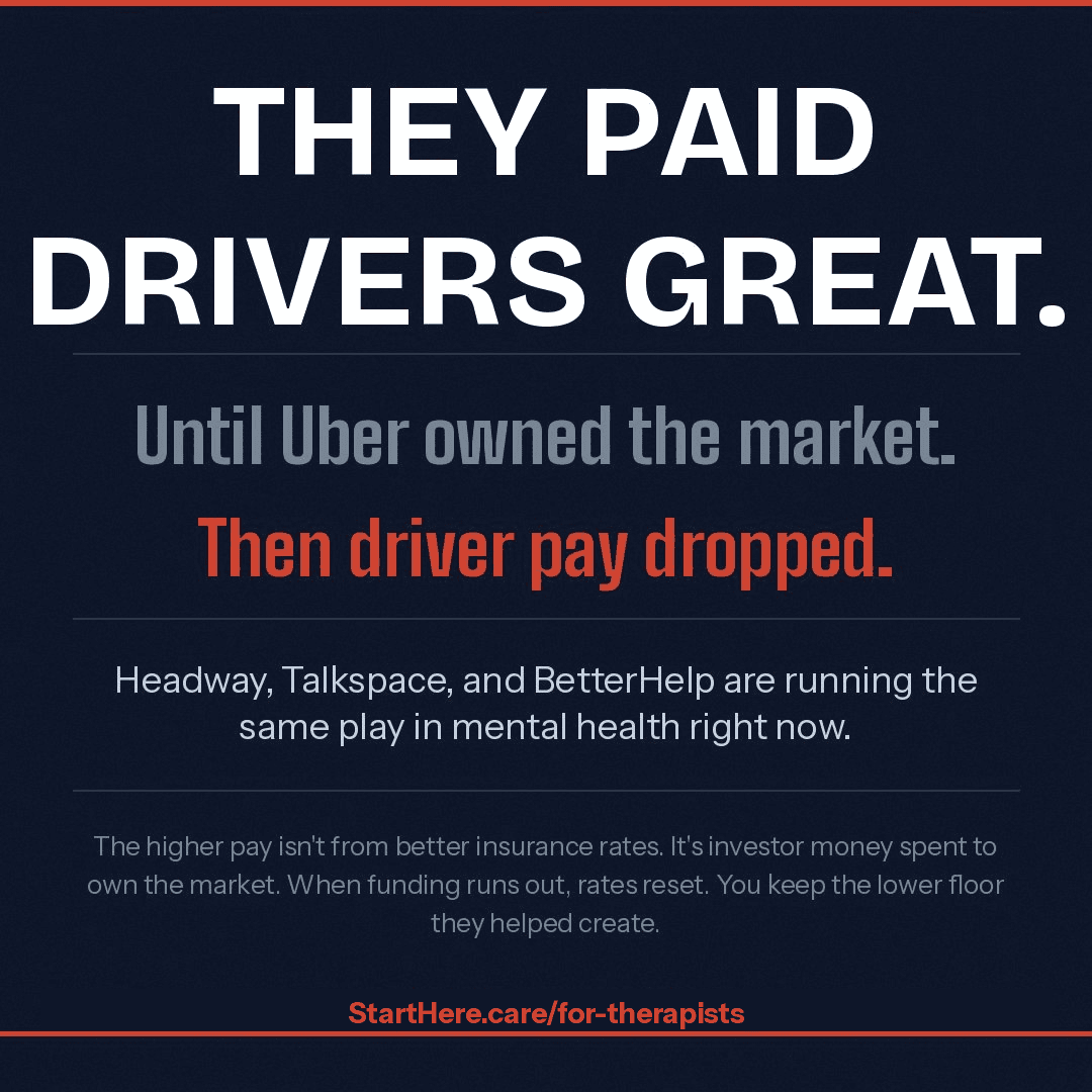 They paid drivers great. Until Uber owned the market.